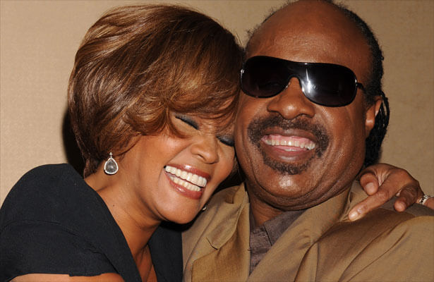 Whitney Houston & Stevie Wonder