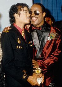 Michael Jackson & Stevie Wonder, Friendship and shared prizes