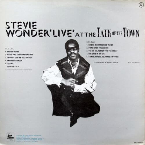 Stevie Wonder Live At The Talk