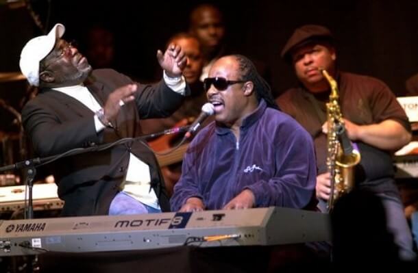 Stevie Wonder recordando a Gerald Levert