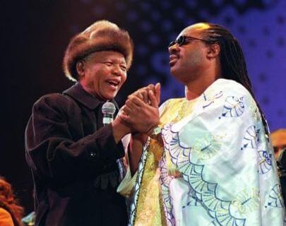 Stevie Wonder & Nelson Mandela