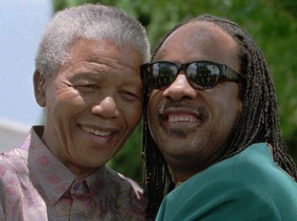Stevie Wonder & Nelson Mandela